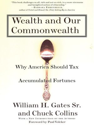 cover image of Wealth and Our Commonwealth